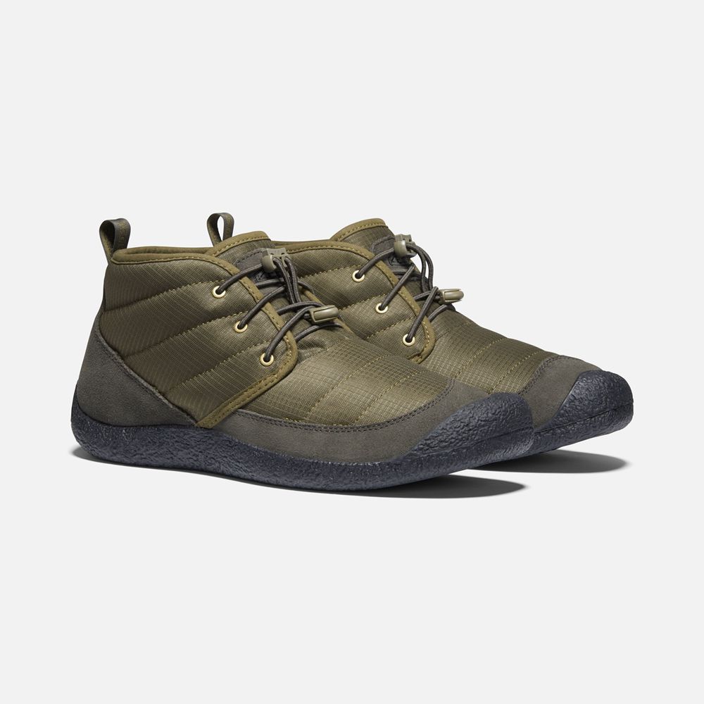 Keen Chukka Kängor Herr Olivgröna/Svarta - Howser Ii - 580796IMU
